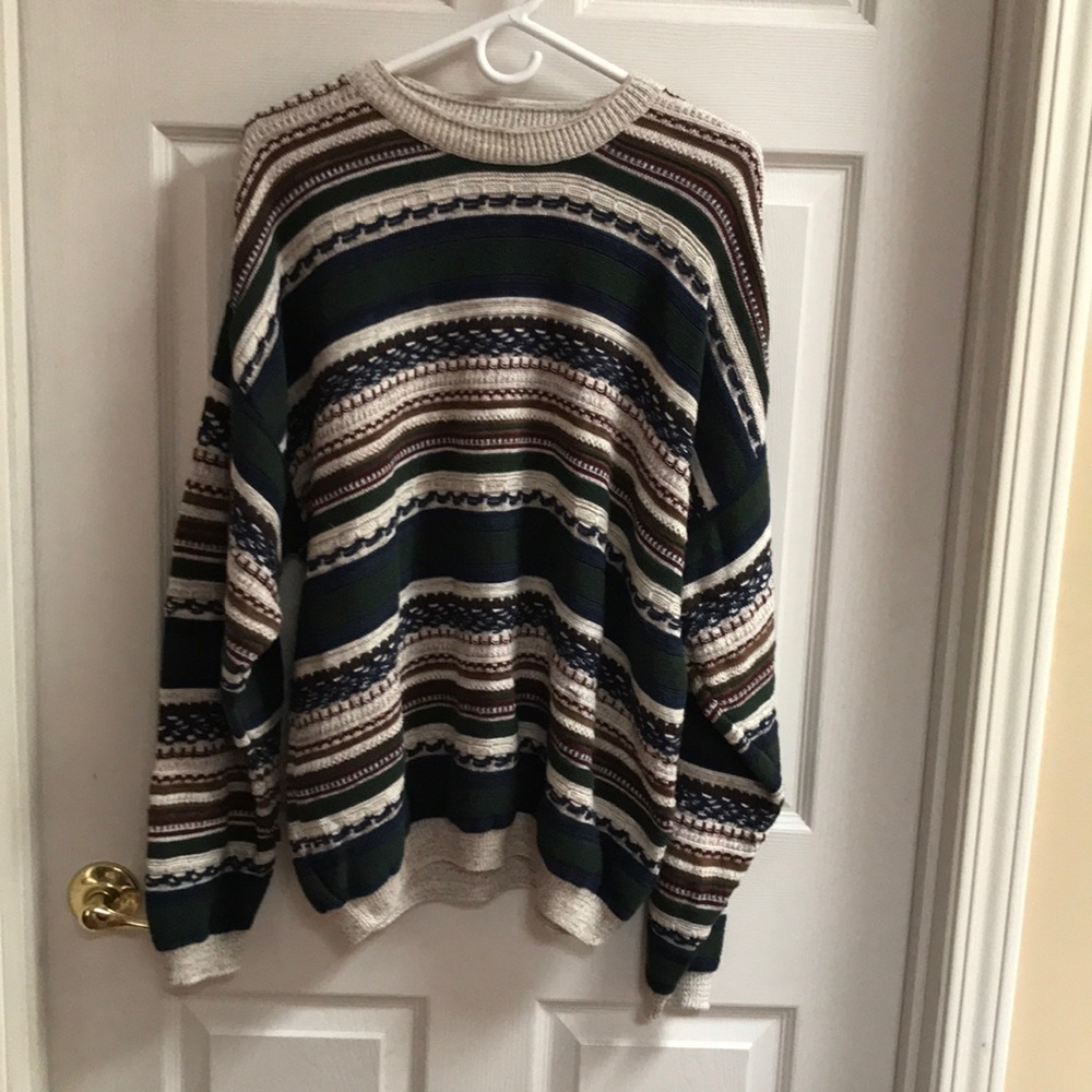 (C) Vintage Jantzen Sport- men’s sweater- size XL